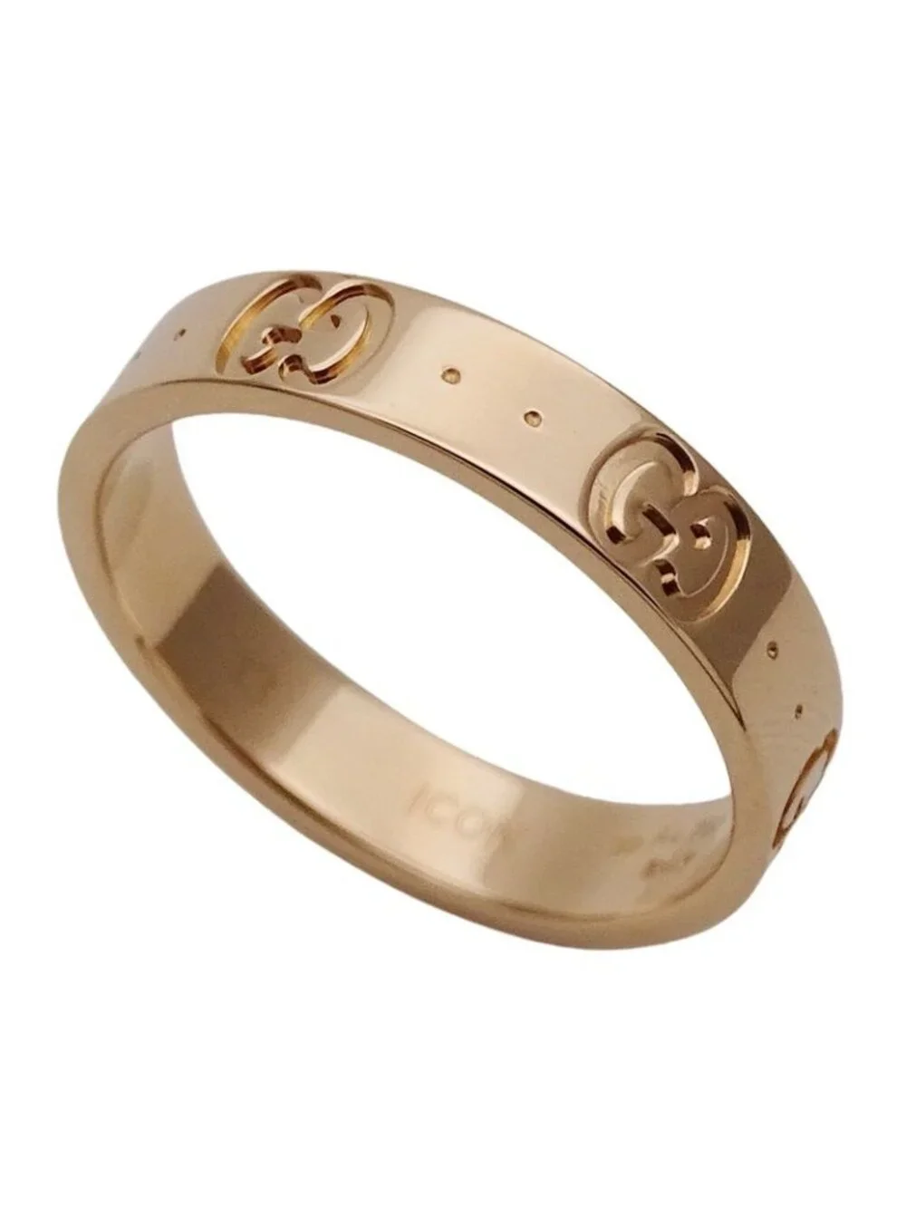 Gucci Ring Icon Slim Pink Gold - Picture 5 of 12